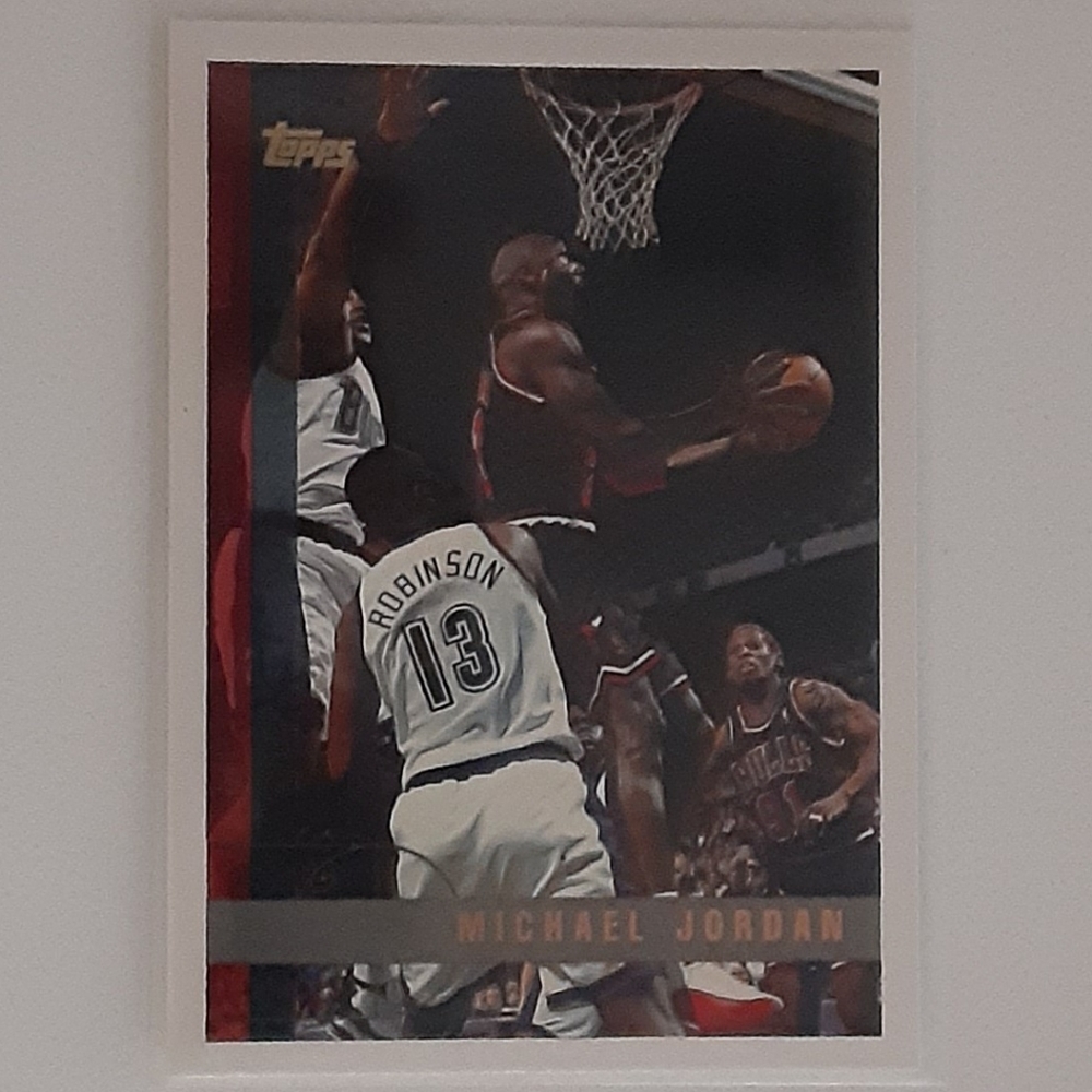 MICHAEL JORDAN BASKETBALL CARD